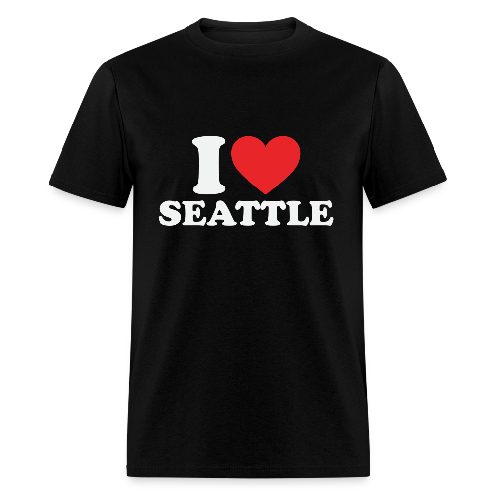 I Heart Seattle T-Shirt - black
