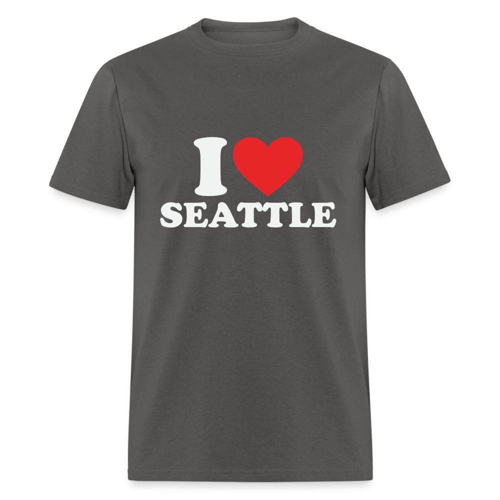 I Heart Seattle T-Shirt - charcoal