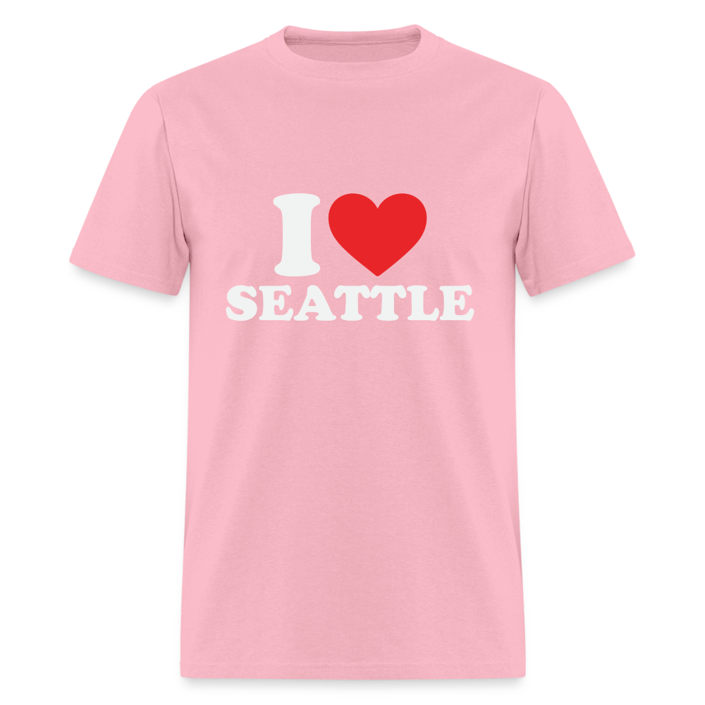 I Heart Seattle T-Shirt - pink