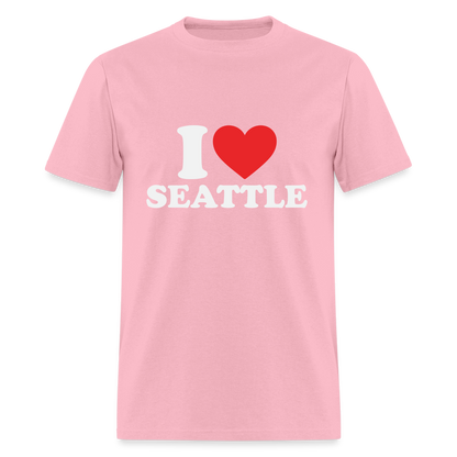 I Heart Seattle T-Shirt - pink