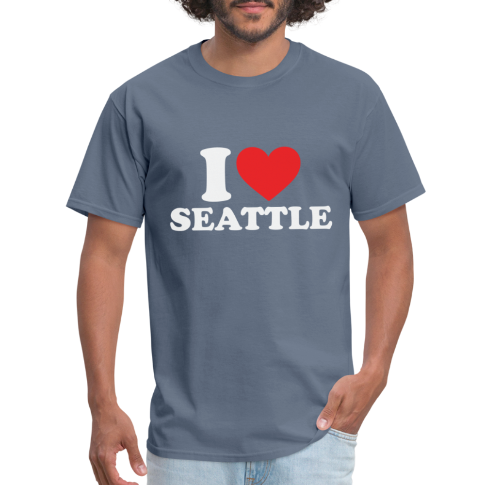 I Heart Seattle T-Shirt - denim