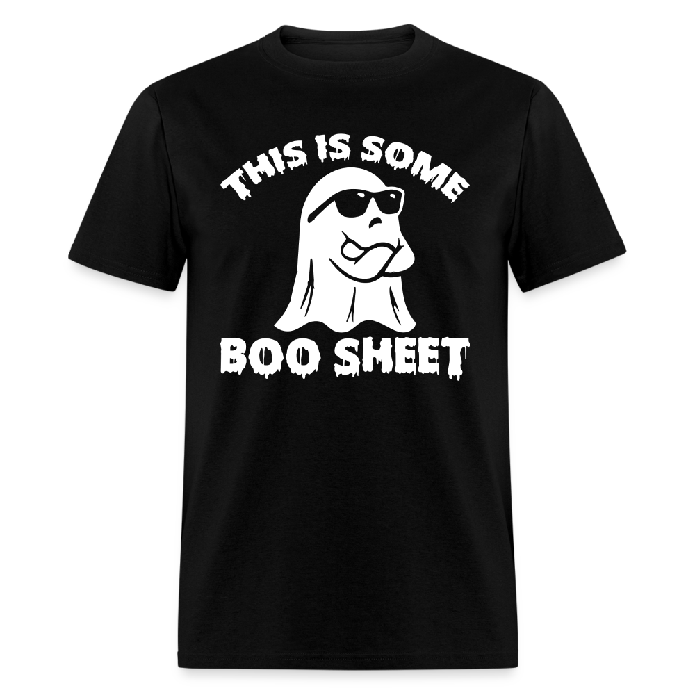 This is Some Boo Sheet T-Shirt - black