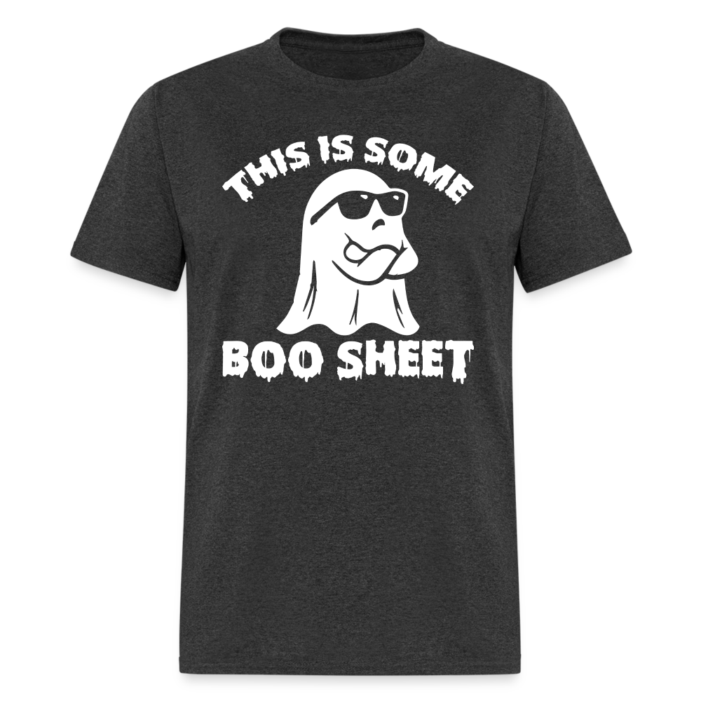 This is Some Boo Sheet T-Shirt - heather black