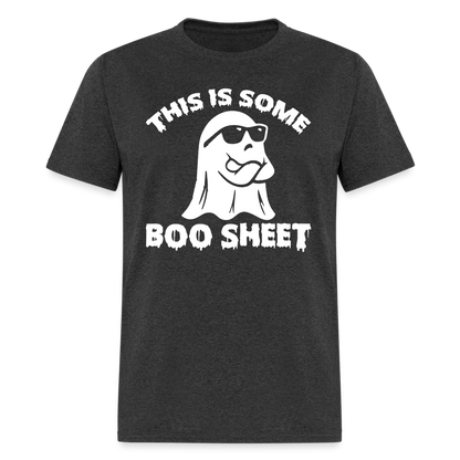 This is Some Boo Sheet T-Shirt - heather black