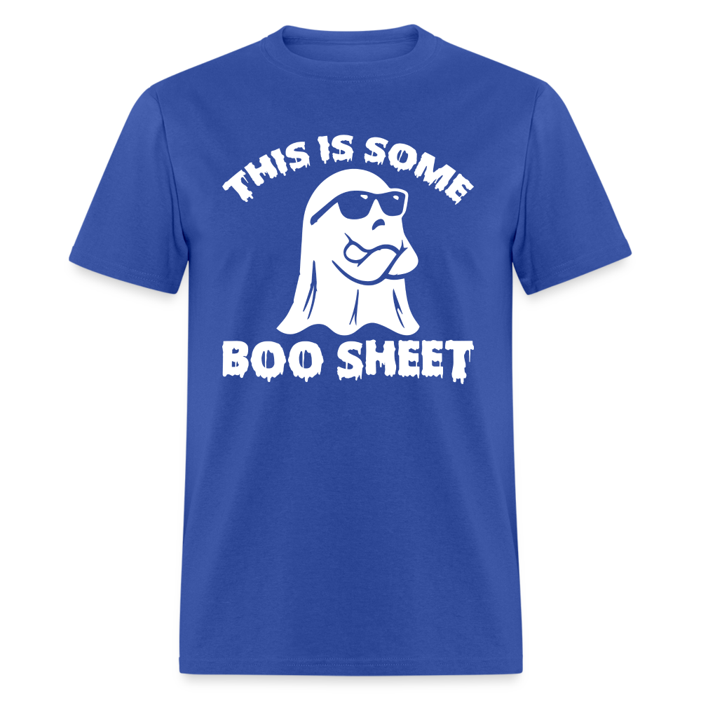 This is Some Boo Sheet T-Shirt - royal blue