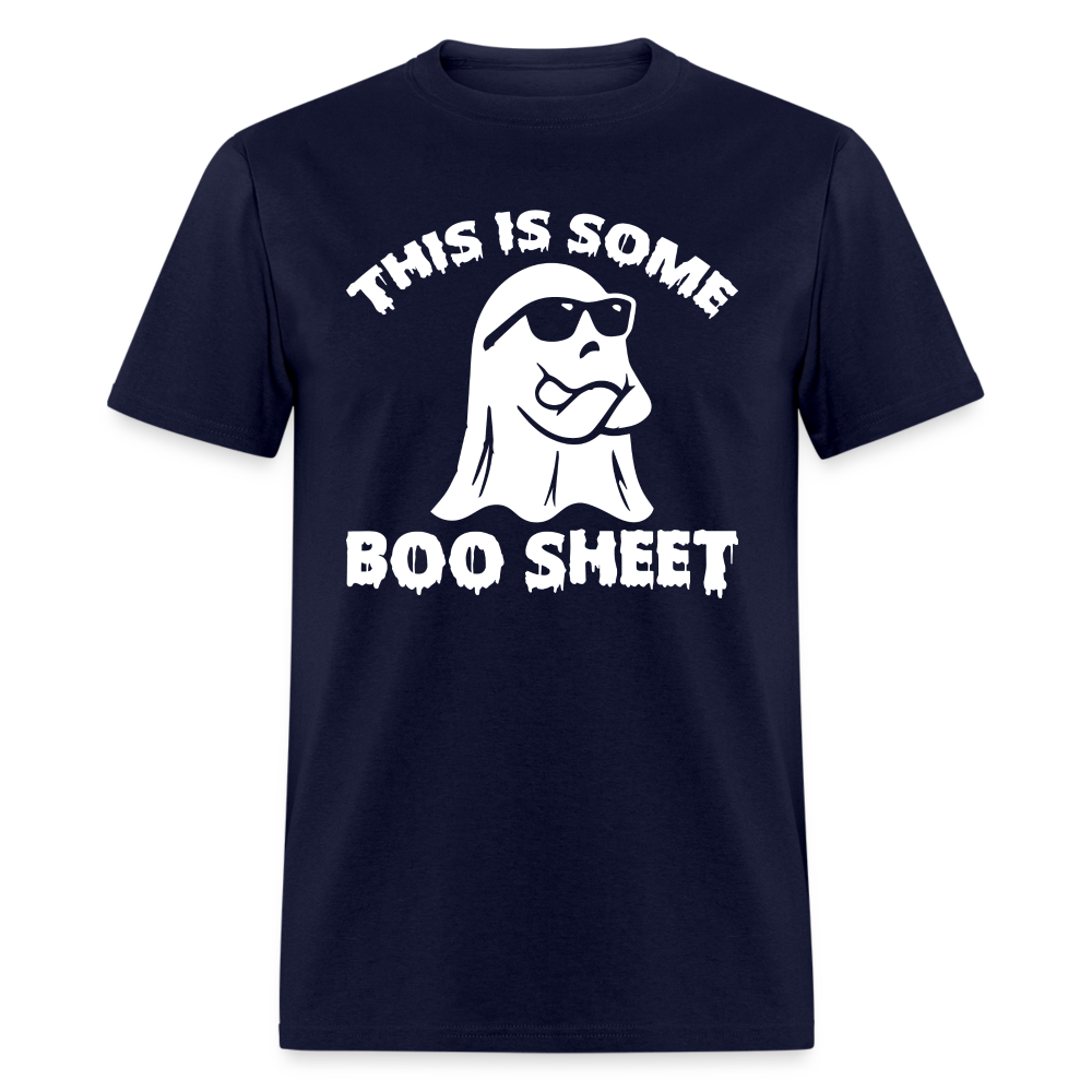 This is Some Boo Sheet T-Shirt - navy
