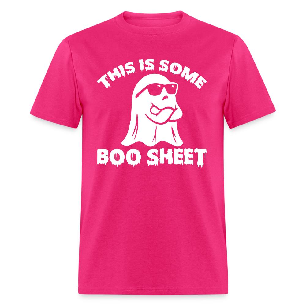 This is Some Boo Sheet T-Shirt - fuchsia