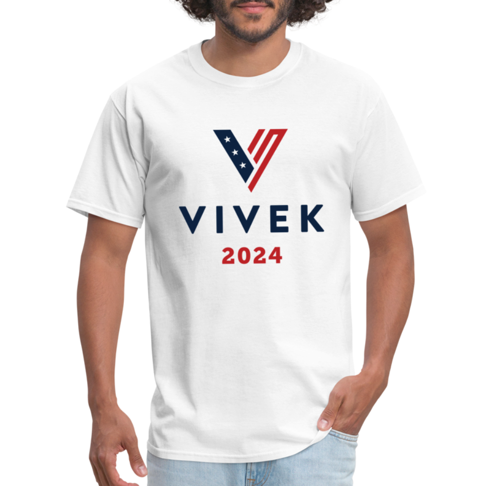 Vivek 2024 T-Shirt (Vivek Ramaswamy for President) - white