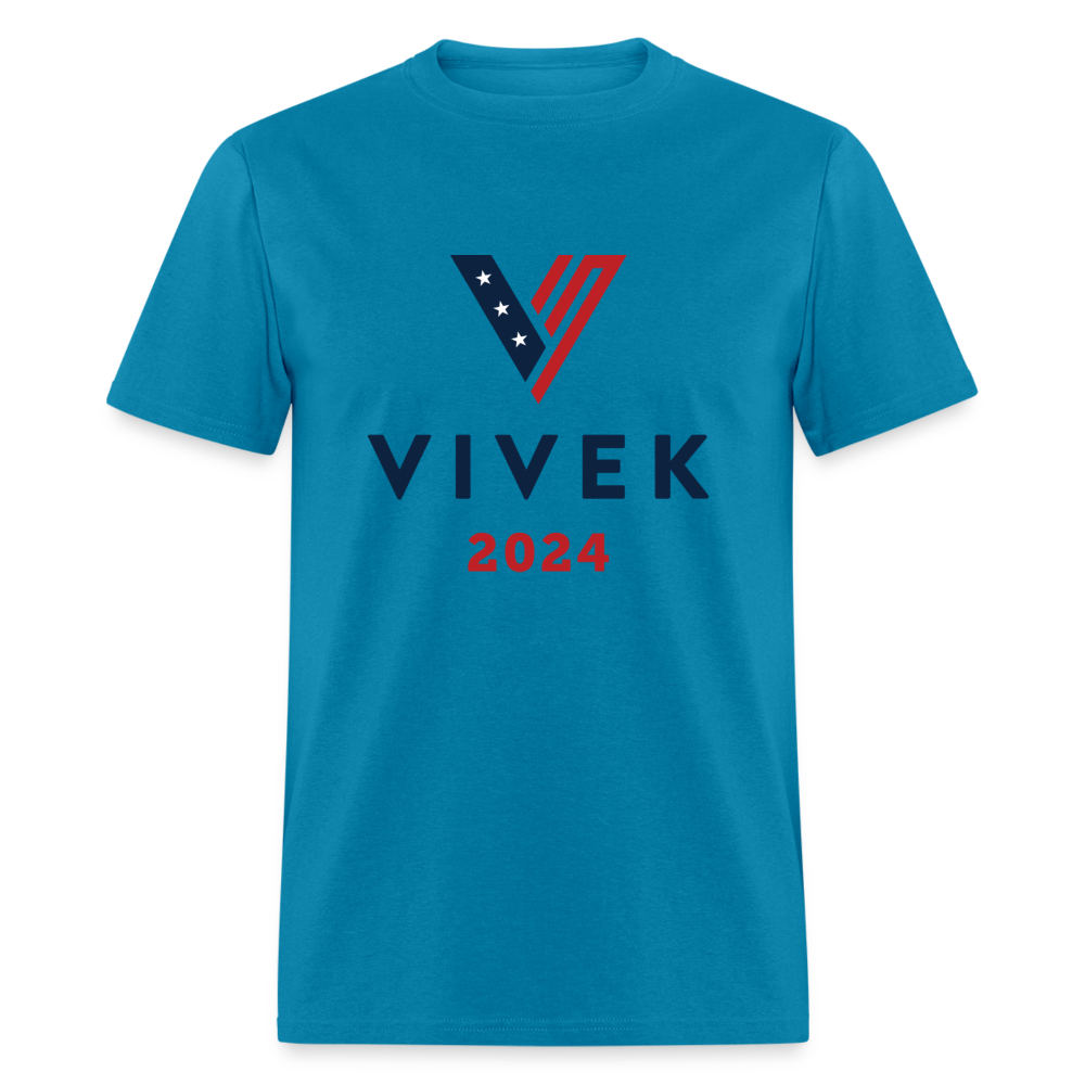 Vivek 2024 T-Shirt (Vivek Ramaswamy for President) - turquoise
