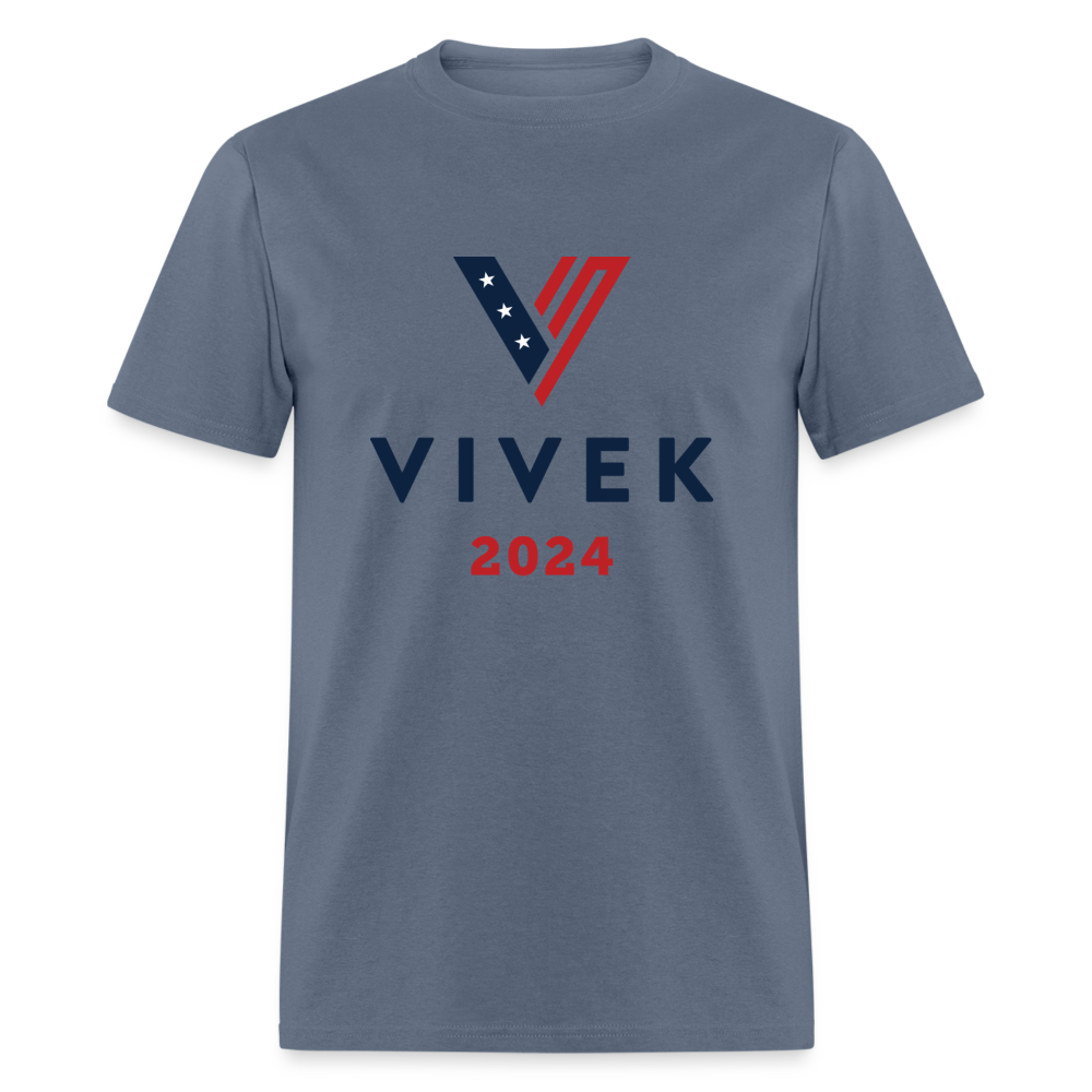 Vivek 2024 T-Shirt (Vivek Ramaswamy for President) - denim
