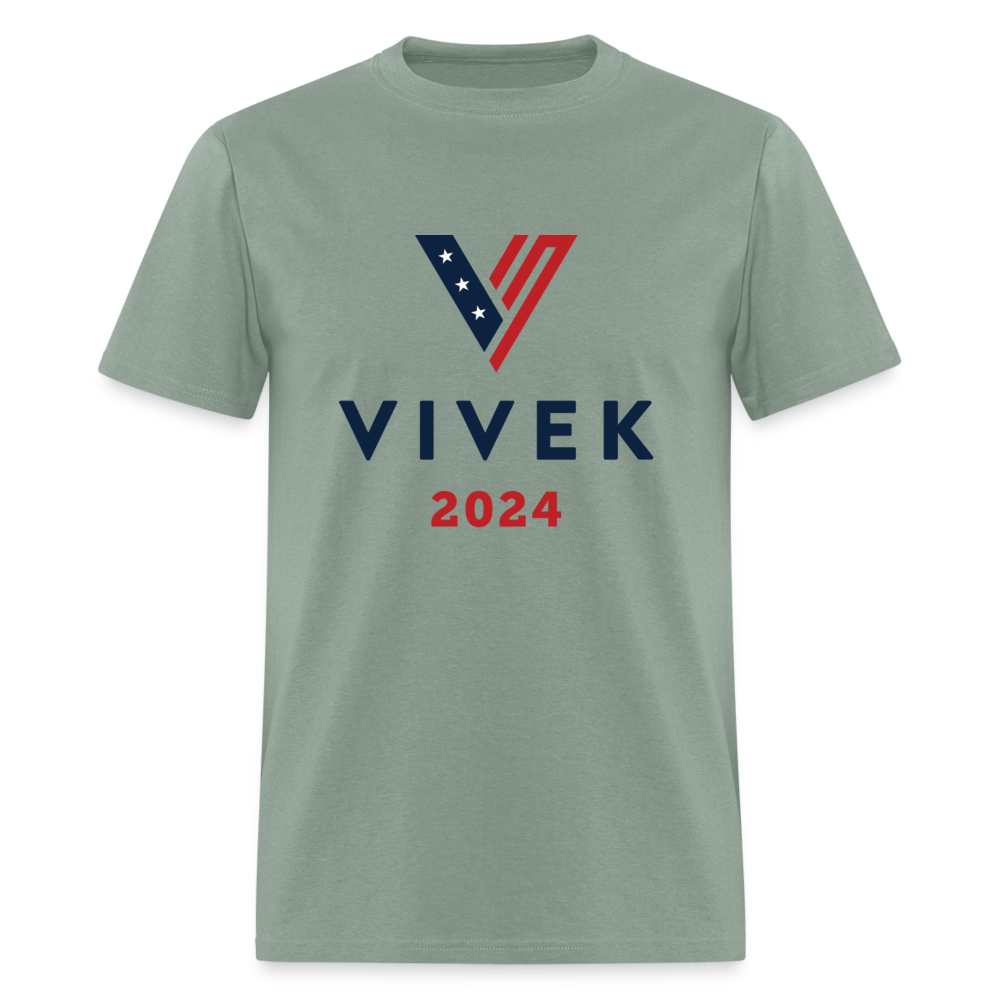 Vivek 2024 T-Shirt (Vivek Ramaswamy for President) - sage