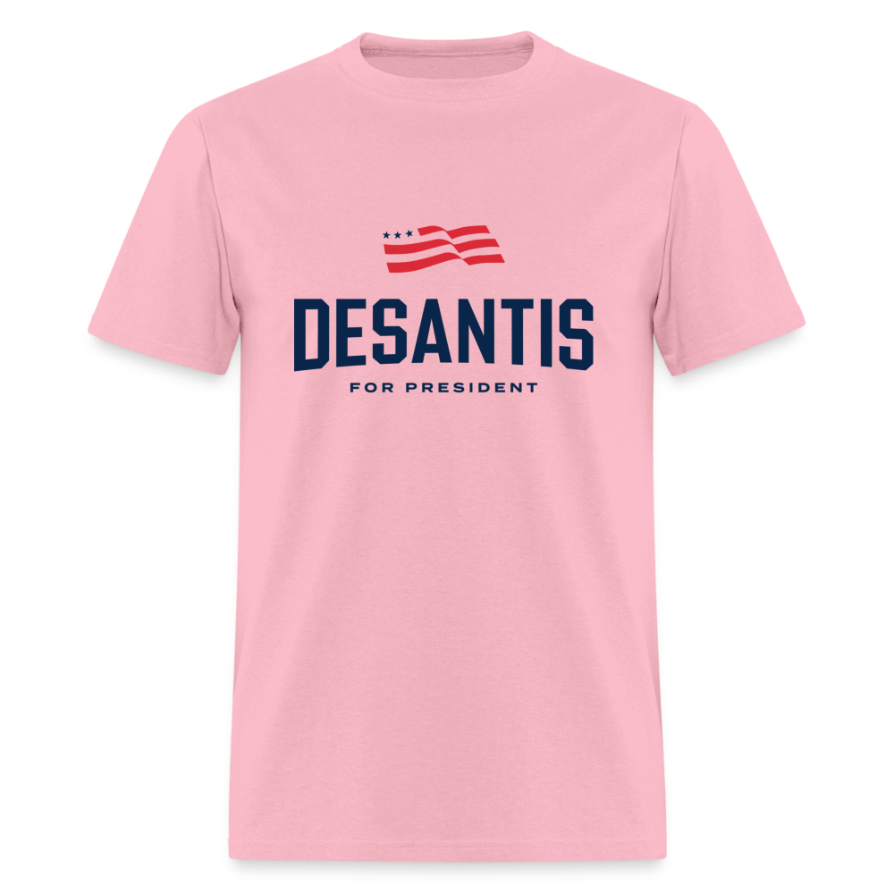 Ron Desantis T-Shirt (for President 2024) - pink