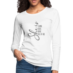 She Is Strong Fierce Brave Full Of Fire Premium Long Sleeve T-Shirt