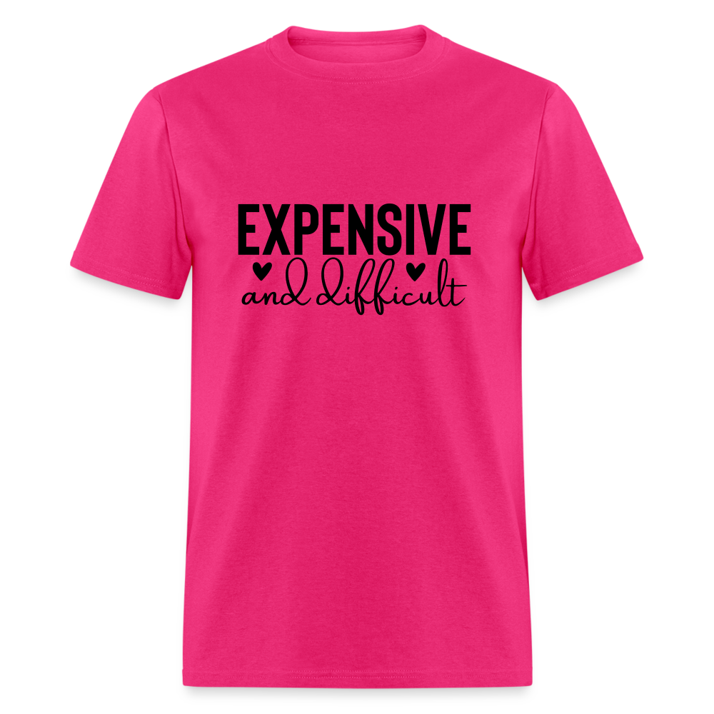 Expensive and Difficult T-Shirt - fuchsia