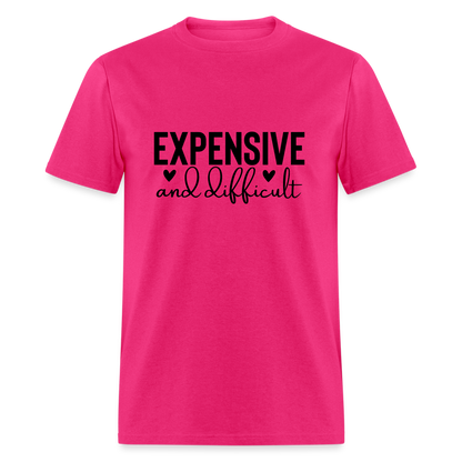 Expensive and Difficult T-Shirt - fuchsia