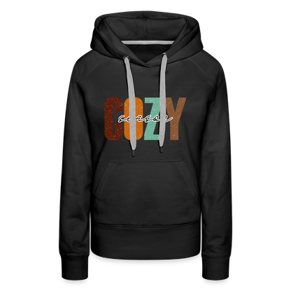 Cozy Season Women’s Premium Hoodie - black