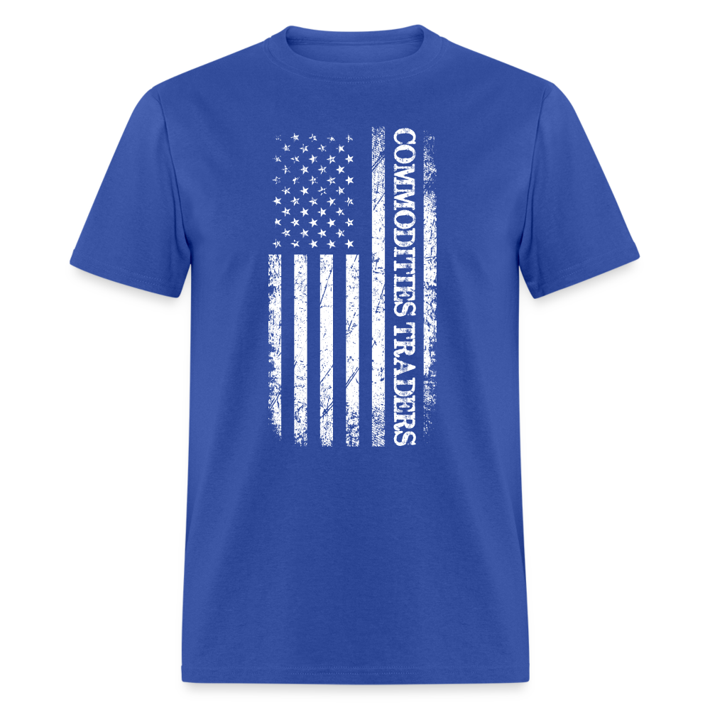 Commodities Traders T-Shirt - royal blue