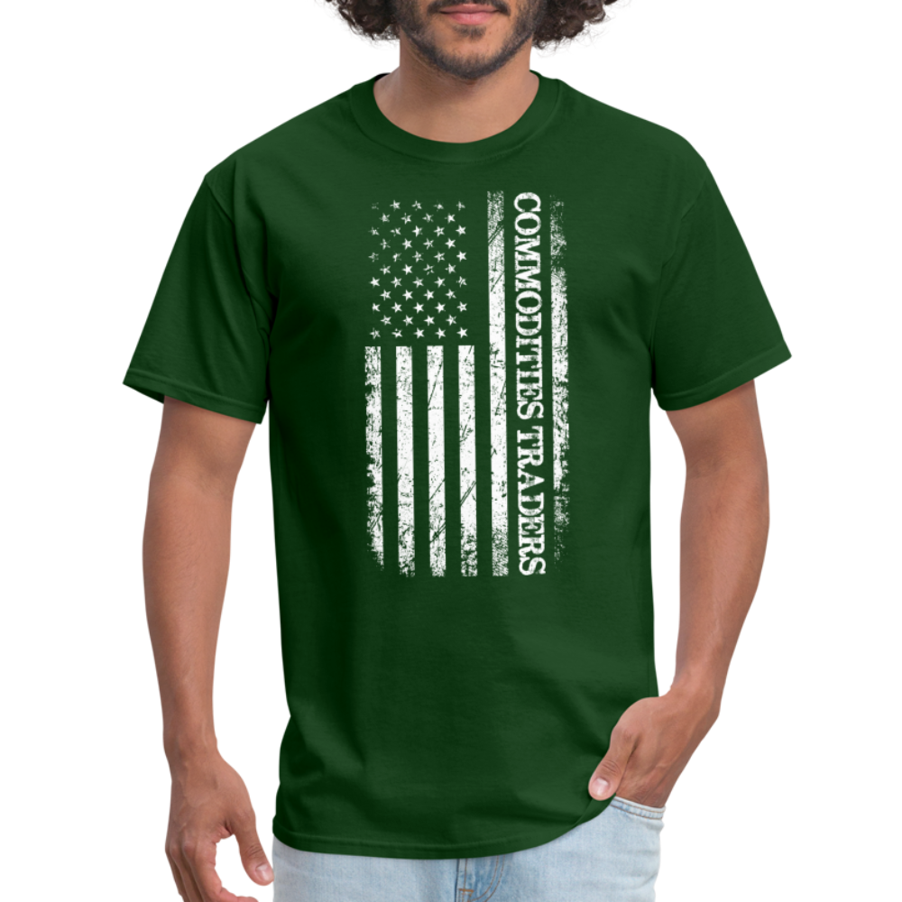 Commodities Traders T-Shirt - forest green