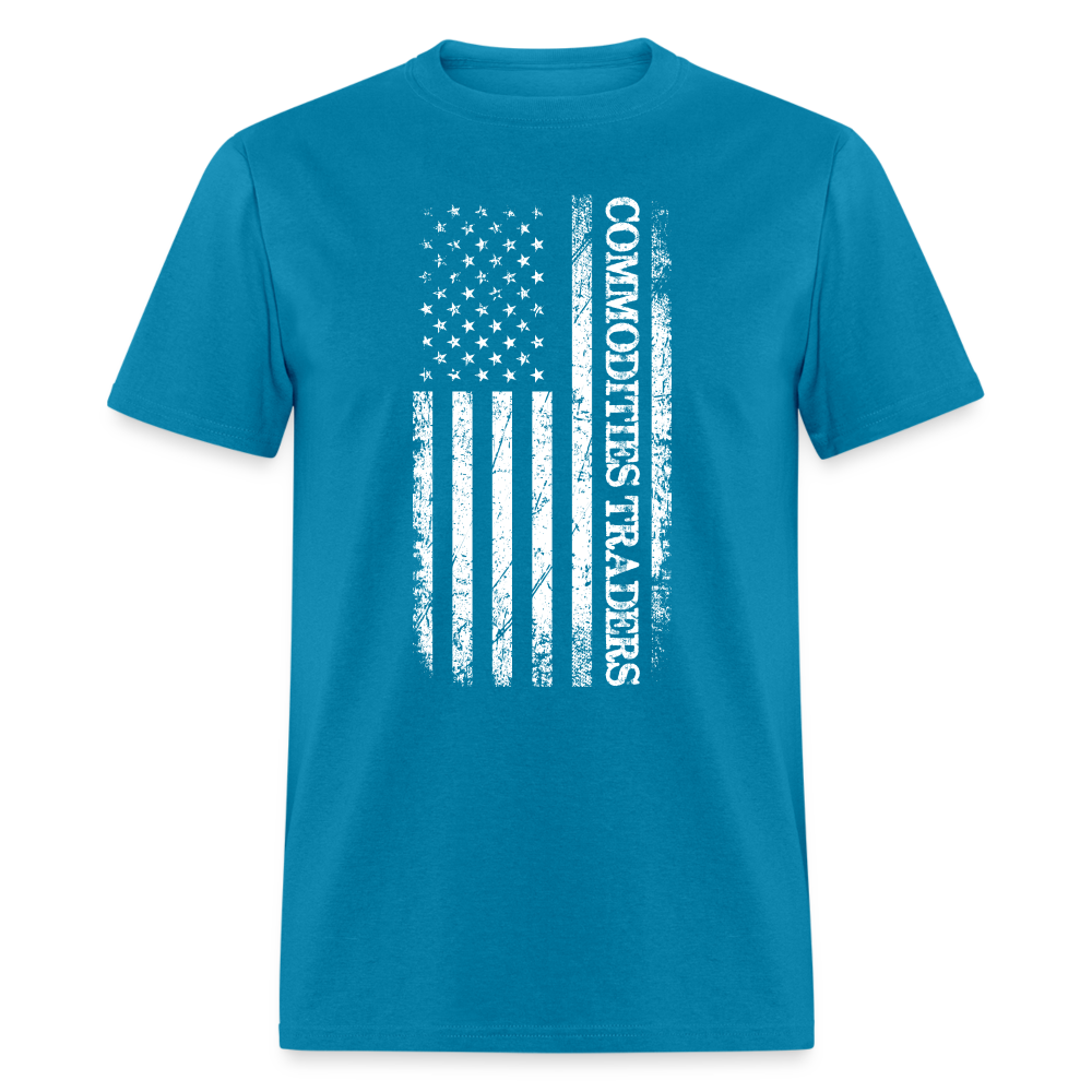 Commodities Traders T-Shirt - turquoise