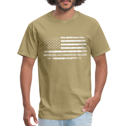 Securities and Commodities Traders T-Shirt - khaki