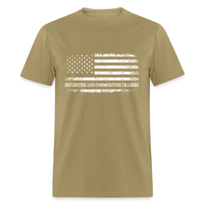 Securities and Commodities Traders T-Shirt - khaki