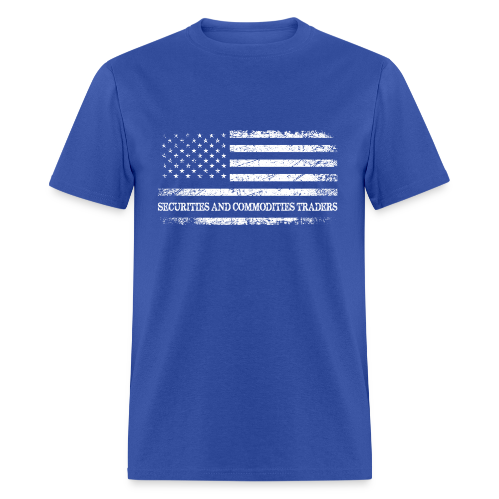 Securities and Commodities Traders T-Shirt - royal blue