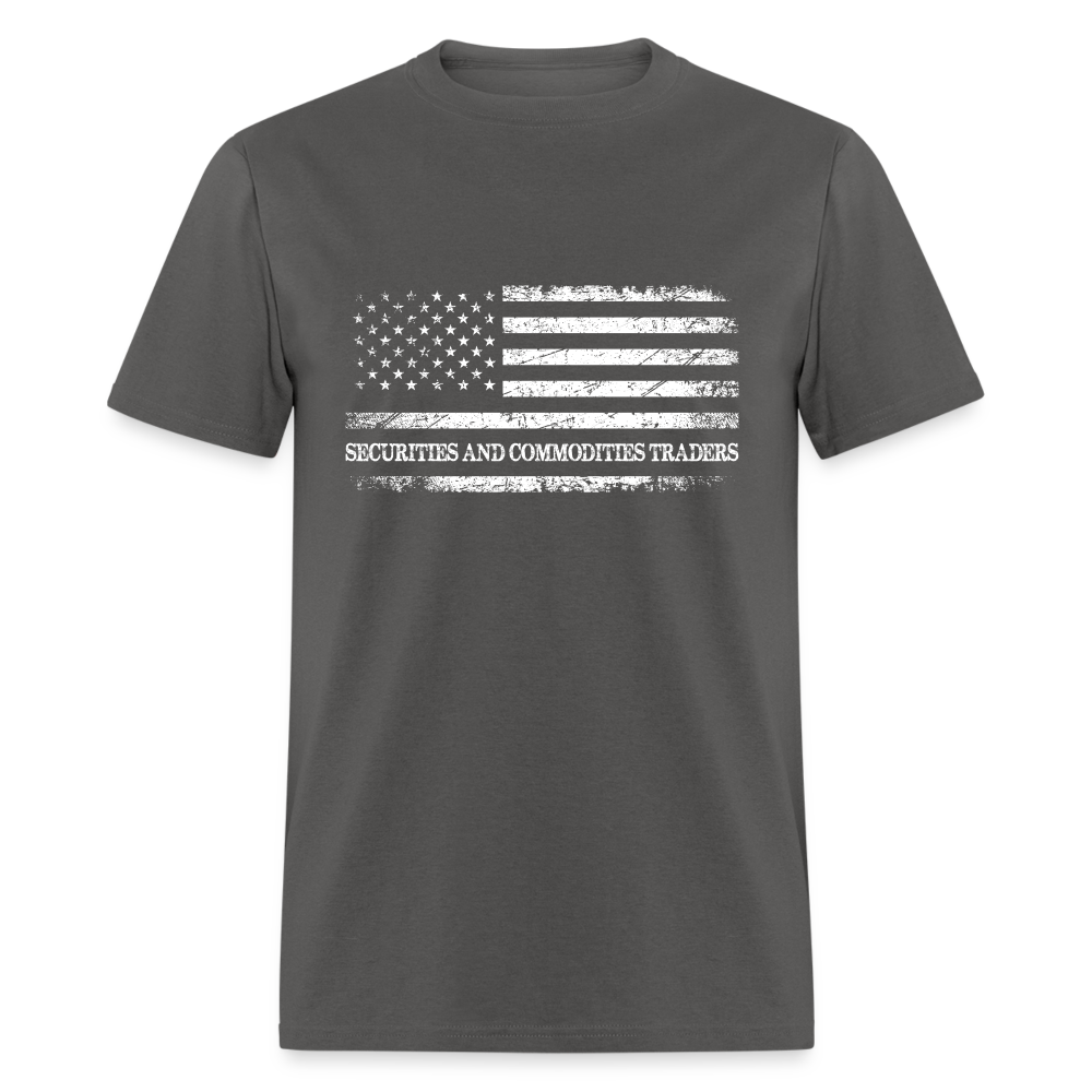 Securities and Commodities Traders T-Shirt - charcoal