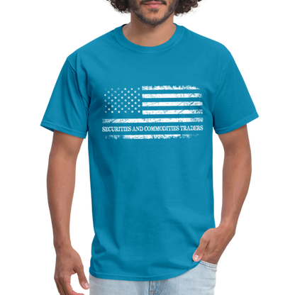 Securities and Commodities Traders T-Shirt - turquoise