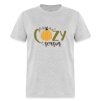 Cozy Season T-Shirt - heather gray