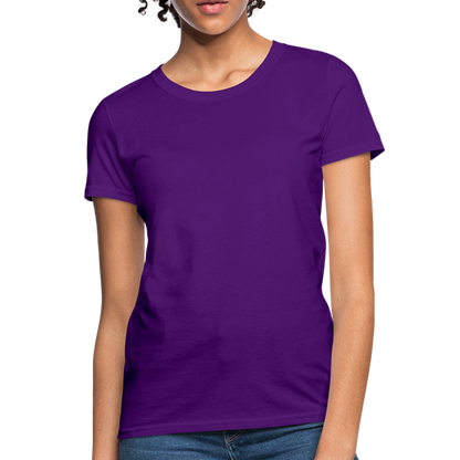 I Look Better Bent Over Women's T-Shirt - purple