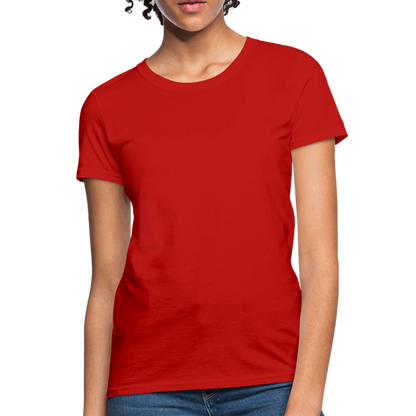 I Look Better Bent Over Women's T-Shirt - red