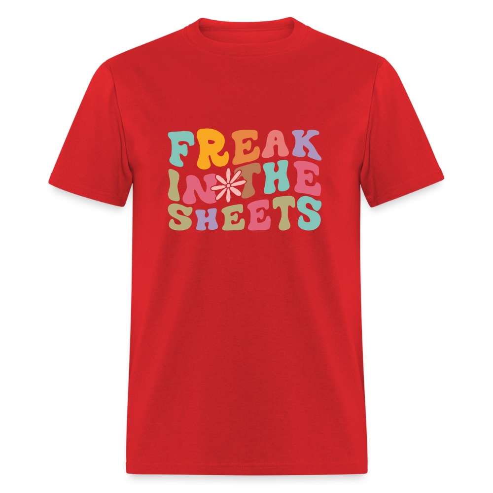 Freak In The Sheets T-Shirt - red