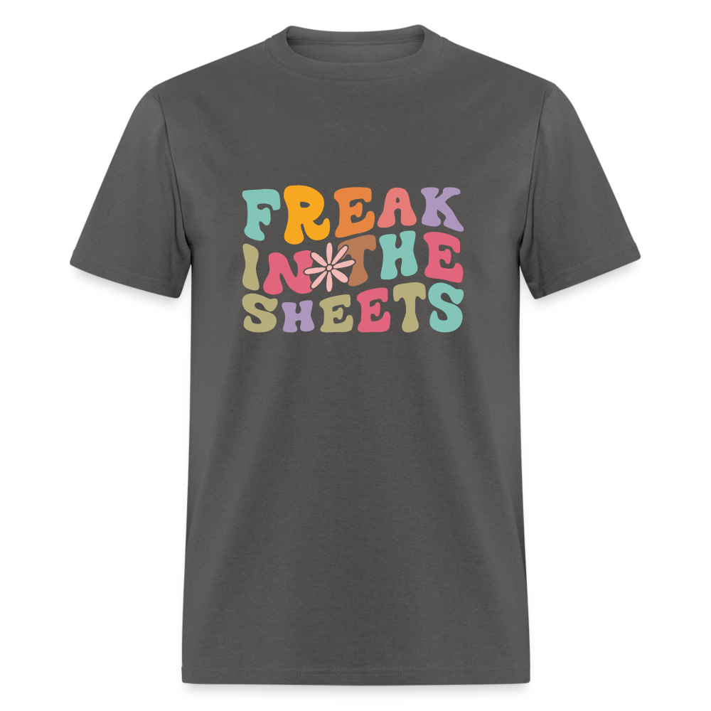 Freak In The Sheets T-Shirt - charcoal