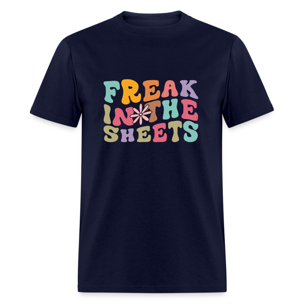 Freak In The Sheets T-Shirt - navy