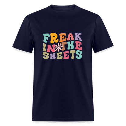 Freak In The Sheets T-Shirt - navy