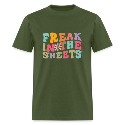 Freak In The Sheets T-Shirt - military green