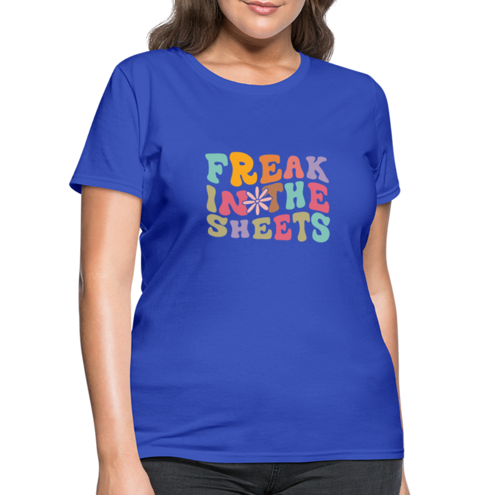 Freak In The Sheets Women's T-Shirt - royal blue