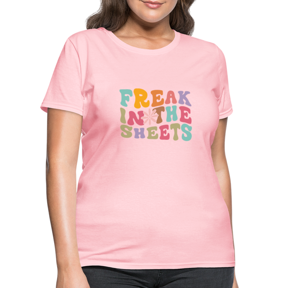Freak In The Sheets Women's T-Shirt - pink