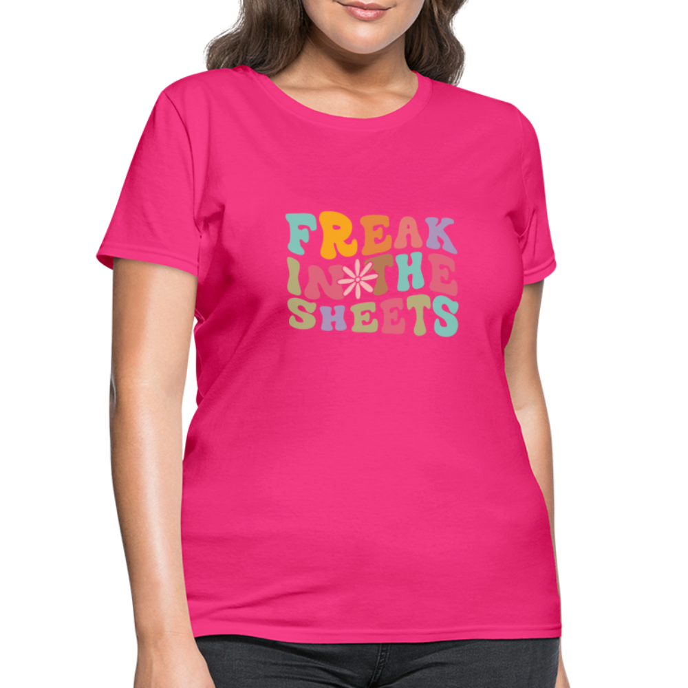 Freak In The Sheets Women's T-Shirt - fuchsia