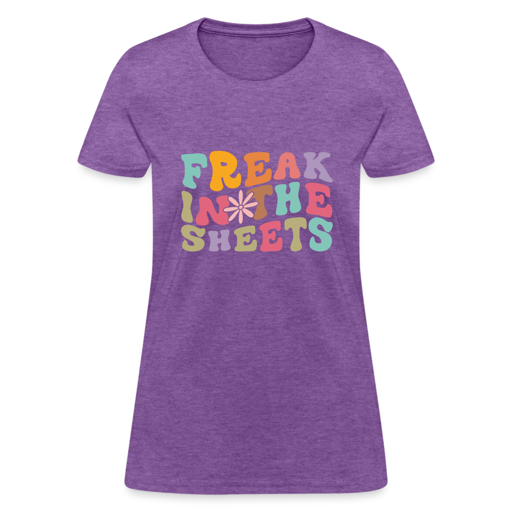 Freak In The Sheets Women's T-Shirt - purple heather