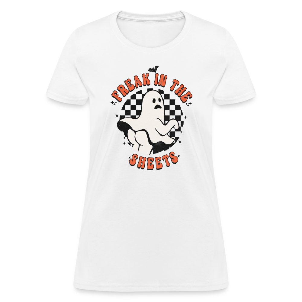 Freak In The Sheets Women's T-Shirt - white