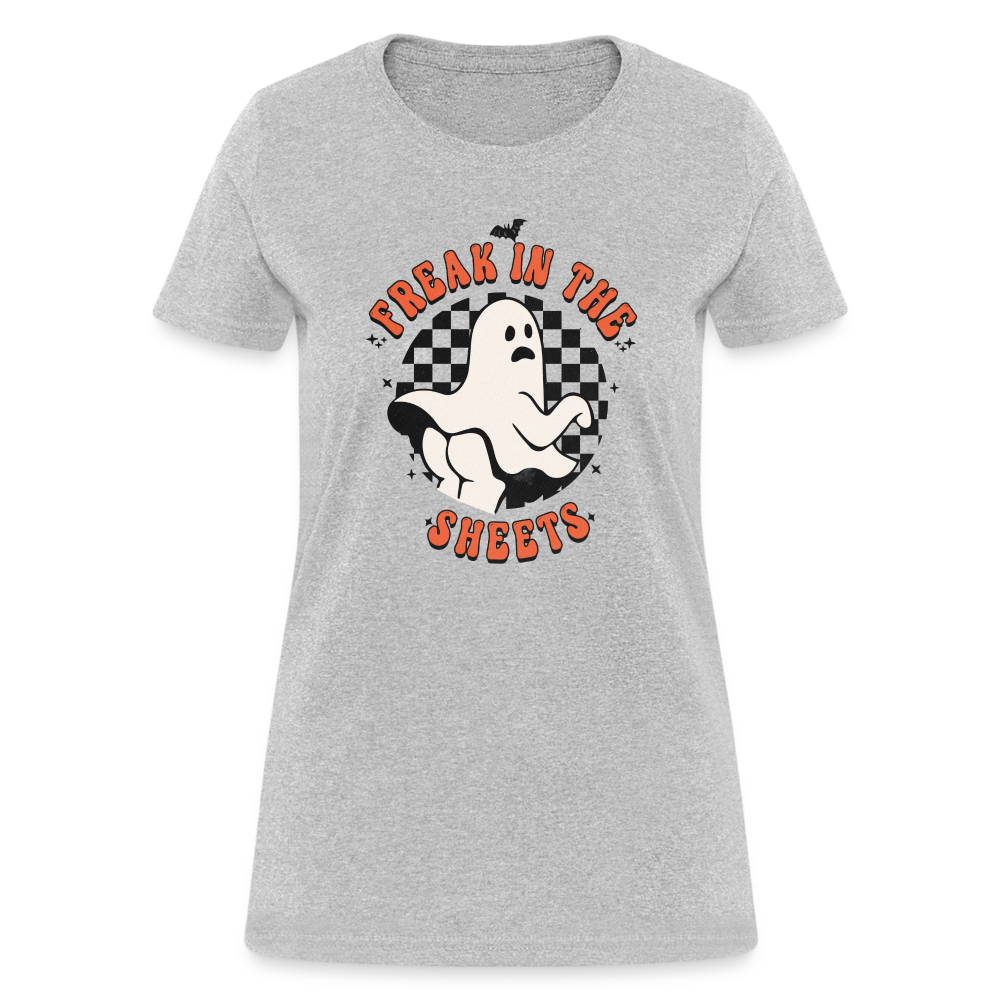 Freak In The Sheets Women's T-Shirt - heather gray