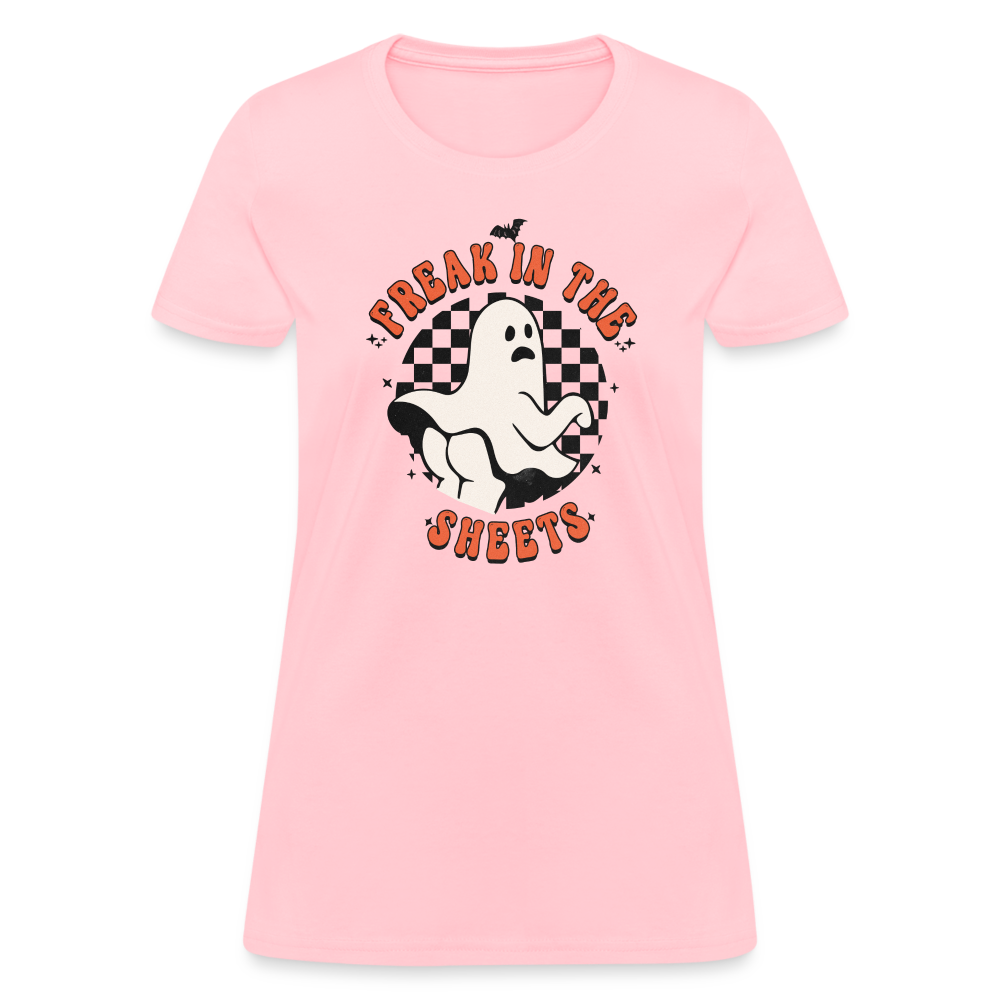 Freak In The Sheets Women's T-Shirt - pink