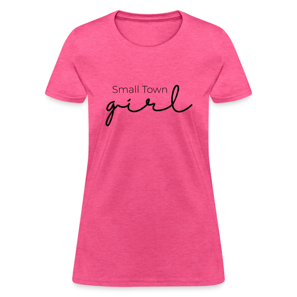 Small Town Girl - Women's T-Shirt - heather pink