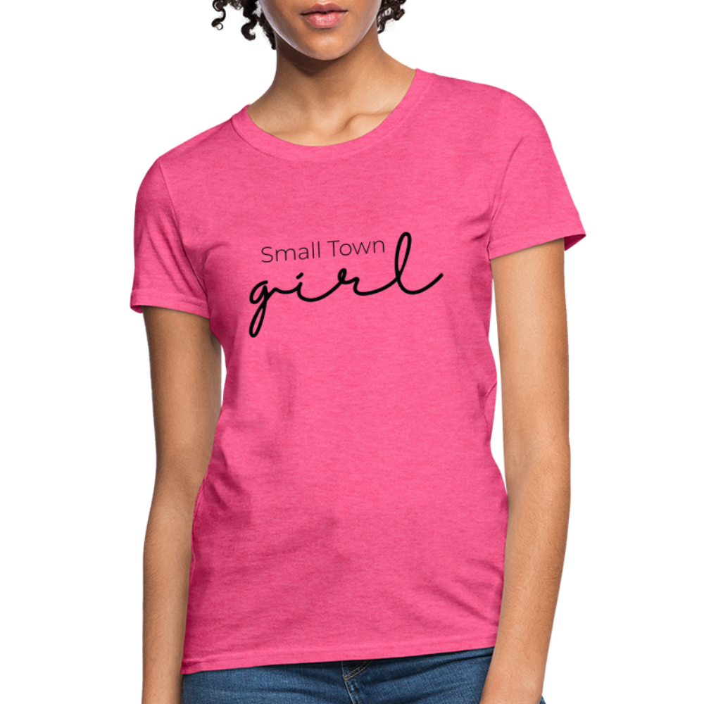 Small Town Girl - Women's T-Shirt - heather pink