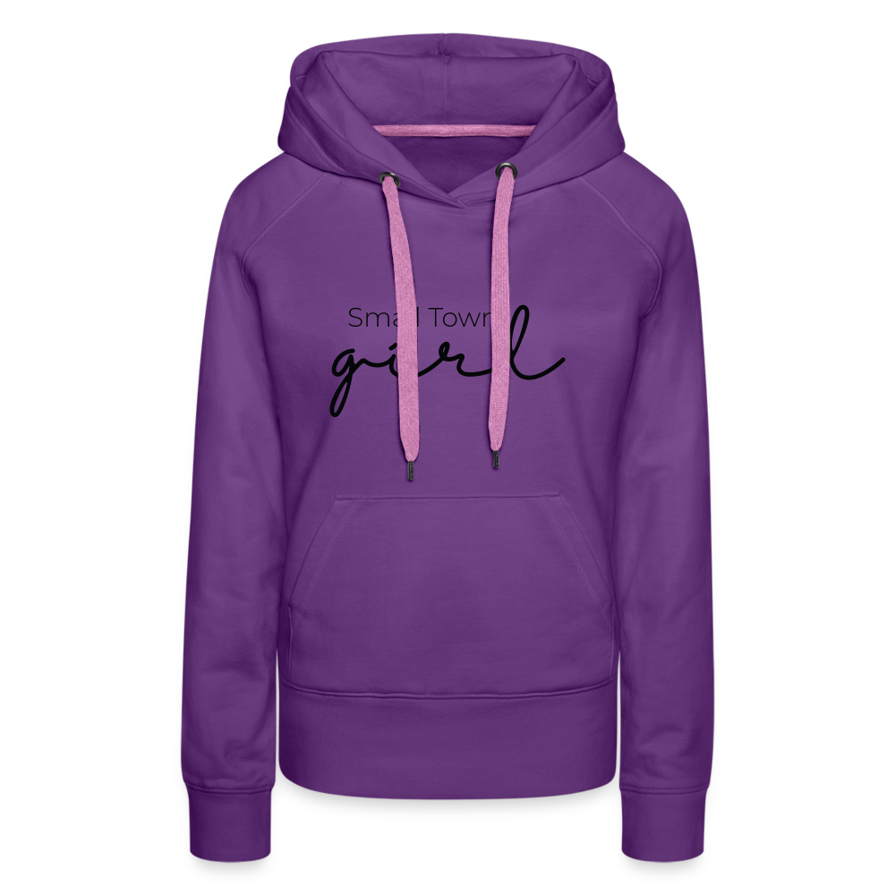 Small Town Girl - Women’s Premium Hoodie - purple 