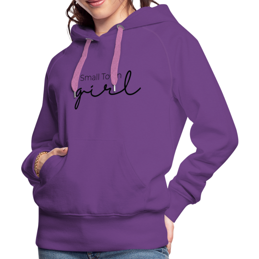 Small Town Girl - Women’s Premium Hoodie - purple 