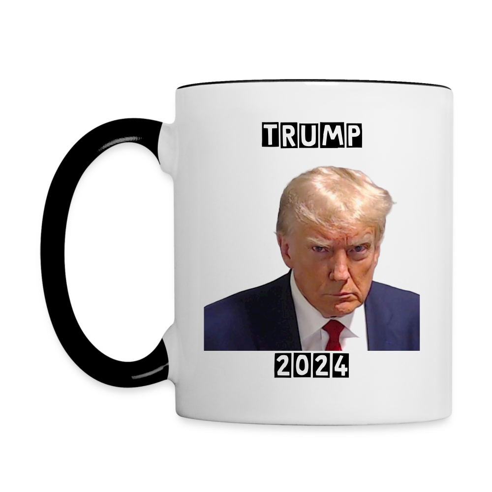 Trump 2024 Coffee Mug - white/black