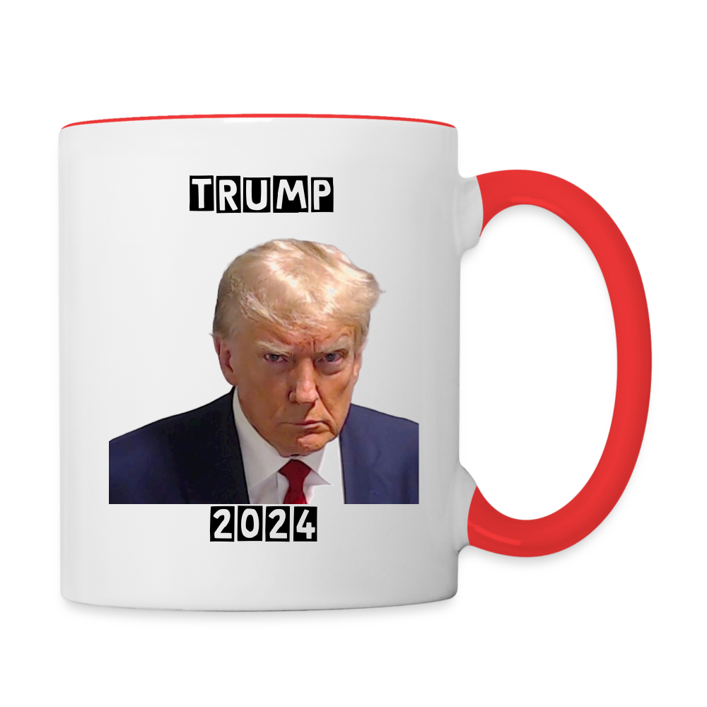 Trump 2024 Coffee Mug - white/red
