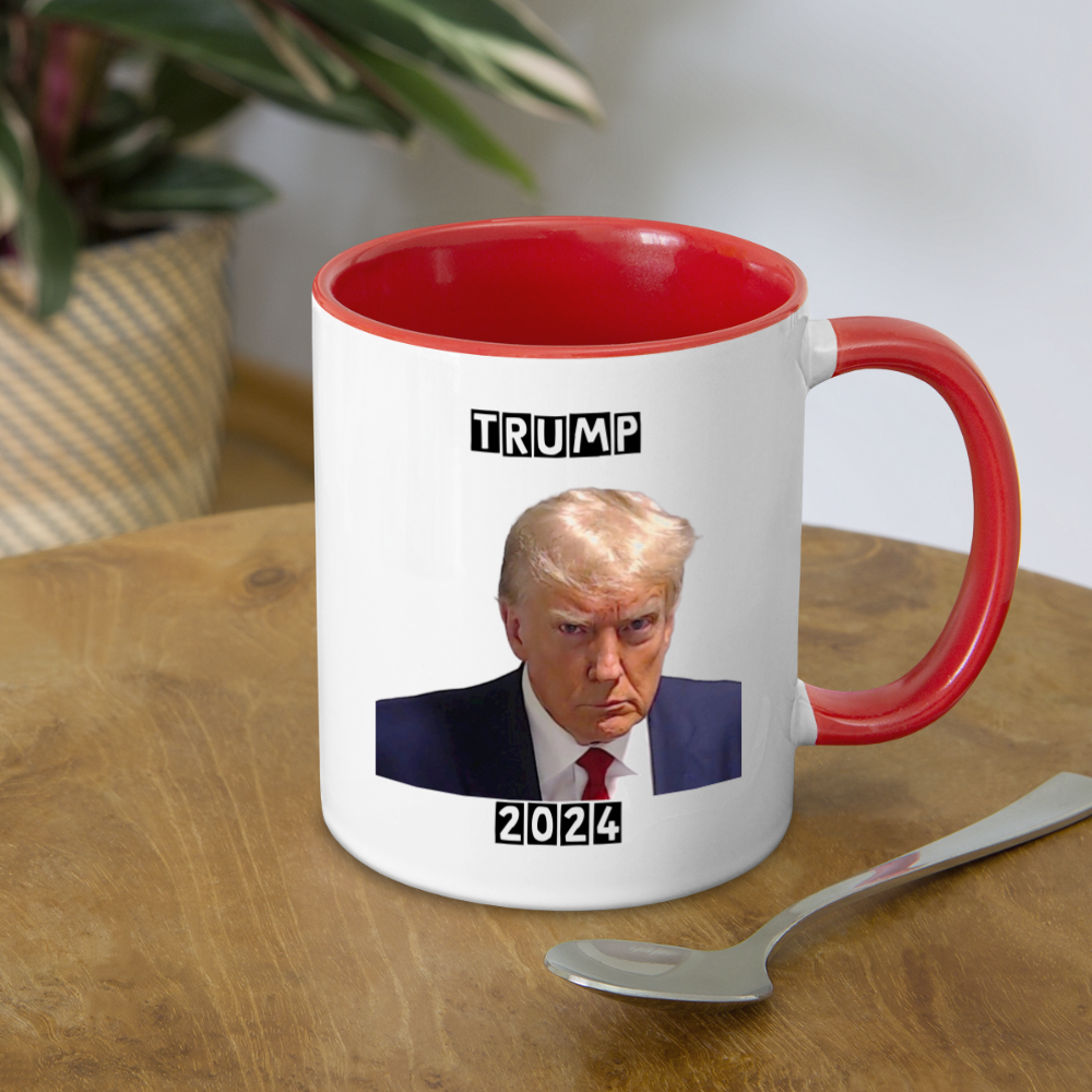 Trump 2024 Coffee Mug - white/red